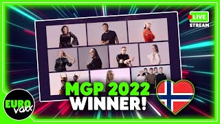 SUBWOOLFER wins MGP 2022 REACTION  Norway Eurovision 2022 [upl. by Tjader]