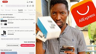 Livraison AliExpress à Kinshasa  Congo Afrique [upl. by Annohsat]