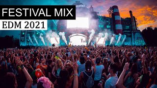 EDM FESTIVAL MIX 2021  Party Electro Rave Music [upl. by Aleedis705]