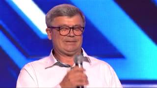 Атанас Ловчинов  The X Factor Bulgaria 09092014 [upl. by Gretna]