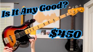 Should You Buy a Classic Vibe Squier Jazz Bass [upl. by Annelg]