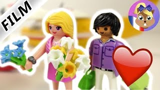 Romi et Raoul mari et femme La demande romantique  Playmobils Next Topmodel Winter Edition [upl. by Bassett]