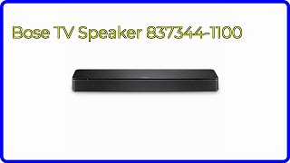 REVIEW 2024 Bose TV Speaker 8373441100 ESSENTIAL details [upl. by Gyatt]