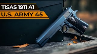 Tisas 1911A1 US Army Review Most Affordable Retro 1911 [upl. by Gotthelf865]