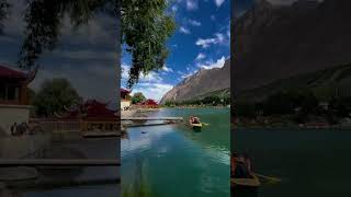 Shangrila resort skardu travel pakistan baltistan nature mountains shorts [upl. by Joelly]