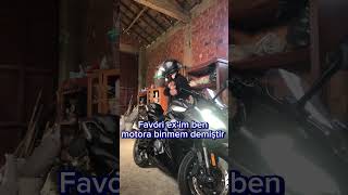 Favori ex’im ben motora binmem demiştir shorts motorcycle ytshorts youtubeshorts funny komedi [upl. by Annola]