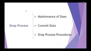 CTA Membership Drop Process Overview [upl. by Ataga]