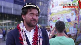 INTERVIEW  Steven Luātua amp Tana Umaga  RWC2023  Sāmoa Capital Radio [upl. by Avahc]