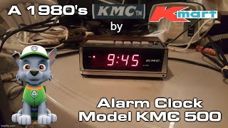 Eskies Vlogb 112924 A KMC 500 Alarm Clock [upl. by Ahael]