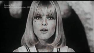 France Gall  Quand on est ensemble Chanson intégrale 1966 [upl. by Ennaisoj221]