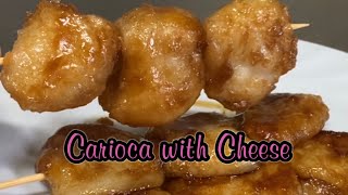 HOW TO MAKE CARIOCA WITH CHEESEPinoy RecipeMarivic Espiritu [upl. by Tarra]