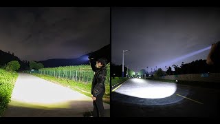 Ultrabright dualmode beam flood and spot modes🔦🔦 [upl. by Edgell]