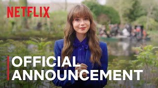 Emily in Paris Season 4  Official Announcement  Netflix [upl. by Nevaj363]