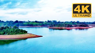 Beautiful Ndakaini Dam Aerial View [upl. by Aiveneg]