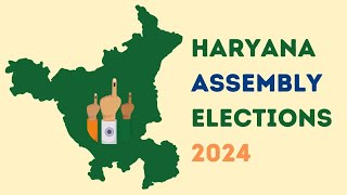 HARYANA ASSEMBLY ELECTION 2024 [upl. by Nylrad406]