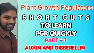 Plant Growth Regulators  Short cut to learn PGR  PART  1  Senthilnathan [upl. by Ysied]