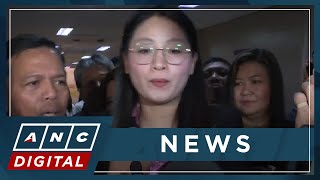 Alice Guo files TRO vs deportation case  ANC [upl. by Ahsile549]