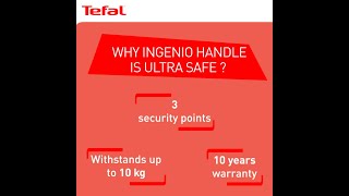 Tefal Ingenio Handle Superiority [upl. by Zwiebel952]