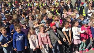 Madlavoll skole synger på Skolenes sangdag 2017 [upl. by Dominus839]