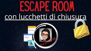 ESCAPE ROOM con lucchetti di chiusura [upl. by Eda]