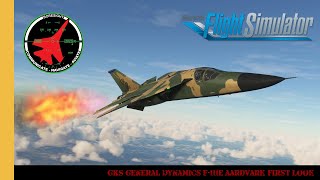 GKS General Dynamics F 111E Aardvark First Look  MSFS  Microsoft Flight Simulator [upl. by Enyala906]