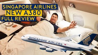 Singapore Airlines New A380 Full Review [upl. by Anallise]