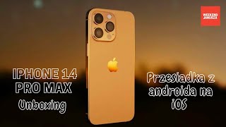 CÓŻ ZA PREZENT  Przesiadka z androida na iOS  iPhone 14 Pro Max unboxing  akcesoria [upl. by Aihsenak]