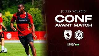 J13  Julien Kouadio conférence de presse avant match [upl. by Mccandless77]