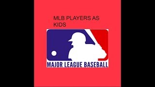 Can You Name These MLB Players as Kids Part 4 [upl. by Ailedroc]