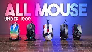 Top Gaming Mouse Under 1000 in 2024  All Budget Gaming Mouse of 2024 Amazon [upl. by Sirdi328]