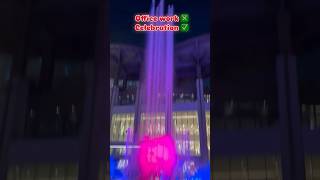 Fountain of Joy Dhirubhai Ambani Square trending shorts youtubeshorts jio [upl. by Ahsik]