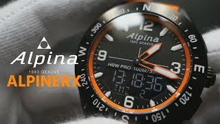 AlpinerX Smartwatch ze wskazówkami i baterią na dwa lata  Recenzja [upl. by Fernandes295]