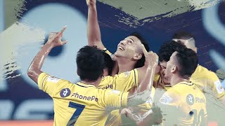 Gaurs take on the Yellow Army  FCG vs KBFC  Hero ISL 202122 [upl. by Remlap]