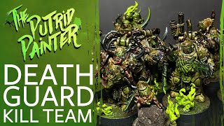 How to paint a Death Guard Plague Marine Kill Team [upl. by Bellaude]