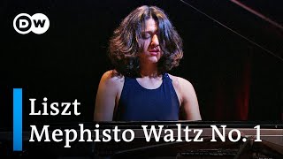 Franz Liszt Mephisto Waltz No 1  Khatia Buniatishvili Verbier 2011 [upl. by Briant]