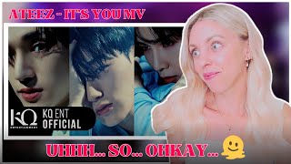 ATEEZ에이티즈  ITs You 여상 산 우영 Official MV  REACTION [upl. by Aihtekal]