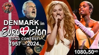 Denmark 🇩🇰 in Eurovision Song Contest 19572024 [upl. by Philo969]