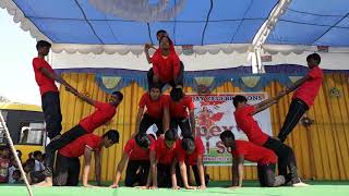 Apex Central School Students Republic Day 2018 Heroic performance [upl. by Cod]