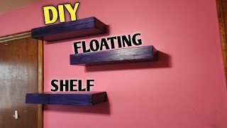 DIY Floating Shelf [upl. by Snell493]