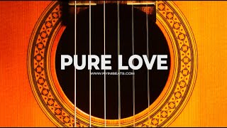 FREE Acoustic Guitar Type Beat quotPure Lovequot RampB Instrumental [upl. by Noillid997]