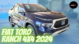 Fiat Toro Rach 4x4 Diesel 2024  Uma PickUp ROBUSTA e cheia de TECNOLOGIAS [upl. by Ecirtak]