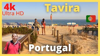 Tavira  one of the most charming towns in the Algarve Portugal 4K [upl. by Ebag]