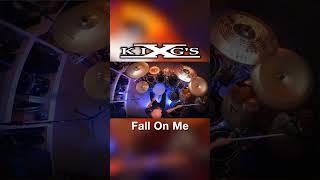 🔥 quotFall On Mequot by KINGS X  Clip 3  shorts drumcover drums rock alternativerock kingsx [upl. by Eislehc]