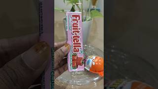 Kinder Joy  Fruittella 🔴🔴Colorful🌈😍fruittella popsicles📍viral shorts ytshorts youtubeshorts [upl. by Sirotek]