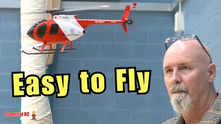 EASY TO FLY  Super scale MD500 RC Helicopter with 17 minutes flight time [upl. by Yeliah]