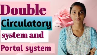 Double circulation and portal system Biology class 11 NEET UP board exam 2025 [upl. by Llehsem]