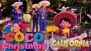 A Musical Christmas with Mariachi Alegría de Disneyland amp Miguel – Disney California Adventure [upl. by Furtek]