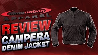 Motonation Apparel Campera Jacket Review  Sportbike Track Gear [upl. by Barnabe]