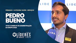 Pedro Bueno da Dasa premiado na categoria Saúde  Serviços  LÍDERES 2024 [upl. by Jesse]