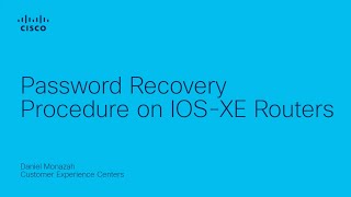 Cisco Password Recovery Procedure on IOSXE Routers [upl. by Nivert]